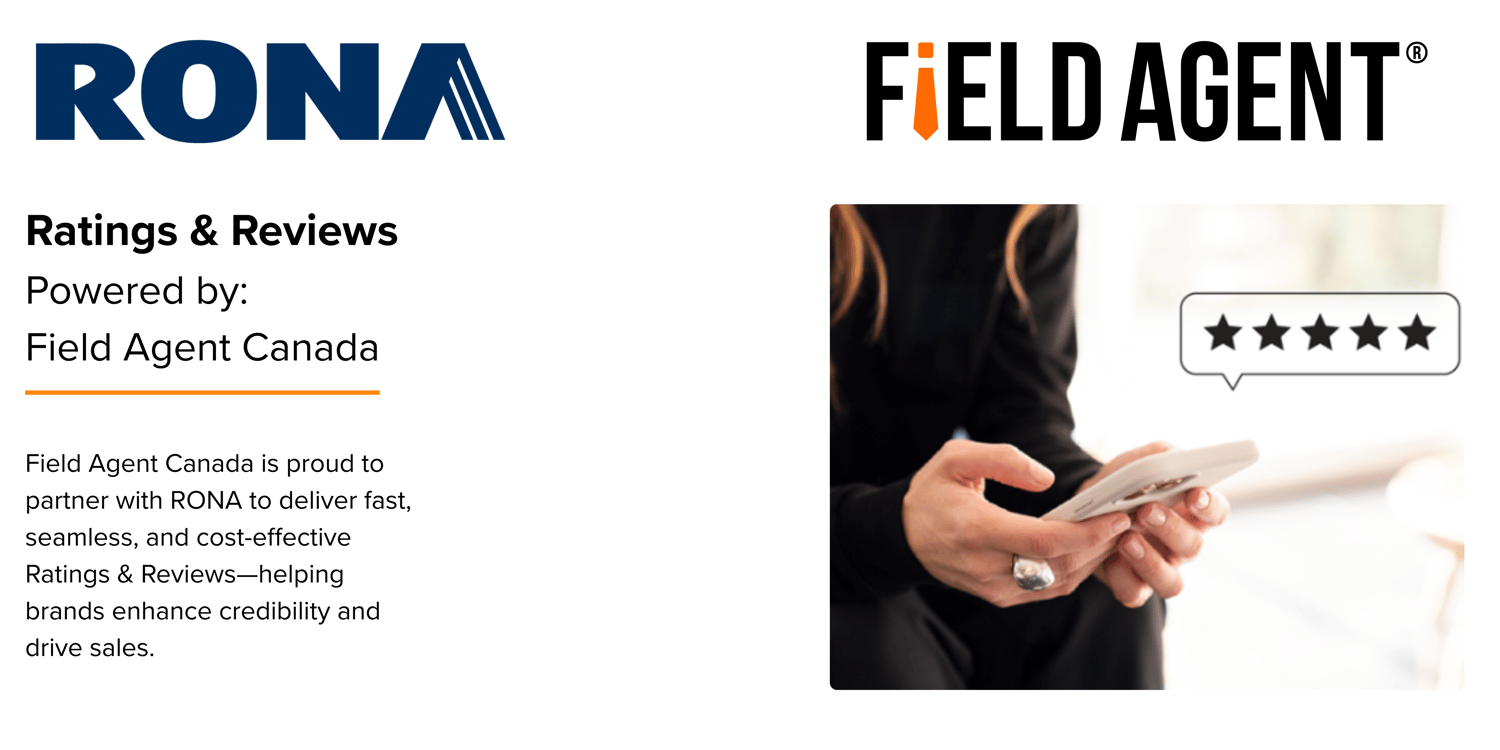 Ratings & Reviews Powered by Field Agent Canada
